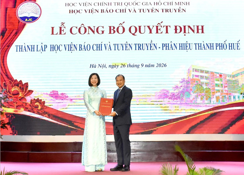 Học viện Báo chí và Tuyên truyền thành lập Phân hiệu tại TP. Huế - Ảnh 1.