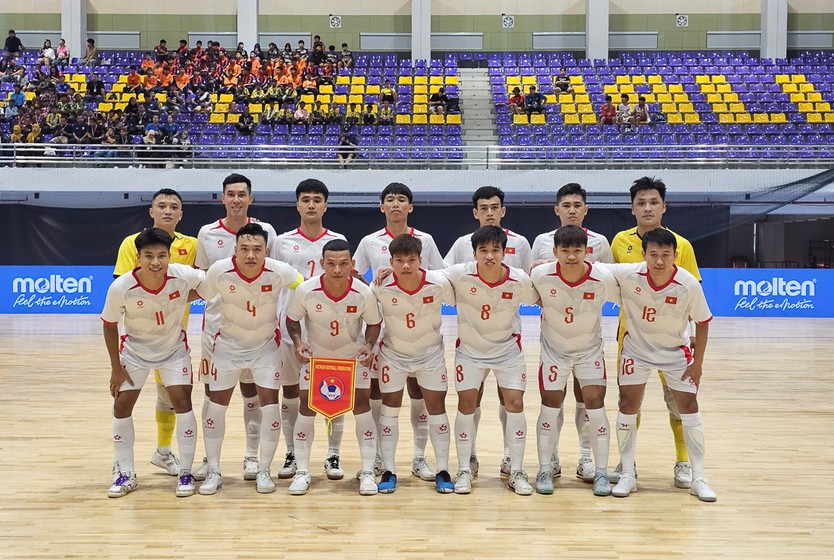 Đội tuyển futsal nam Việt Nam tăng 2 bậc, lên hạng 20 thế giới - Ảnh 1.