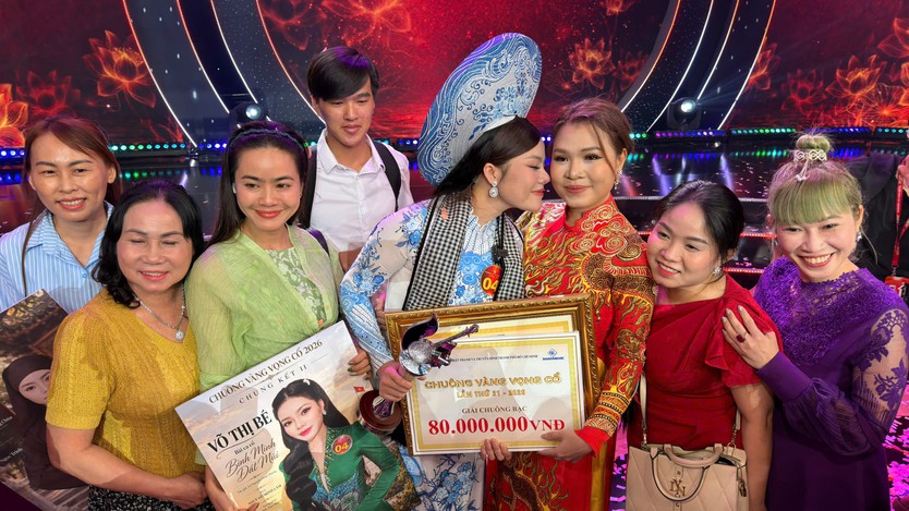 Toàn cảnh đêm vinh danh Chuông vàng vọng cổ 2026: Trọn vẹn cảm xúc - Truyền lửa đam mê - Ảnh 46.