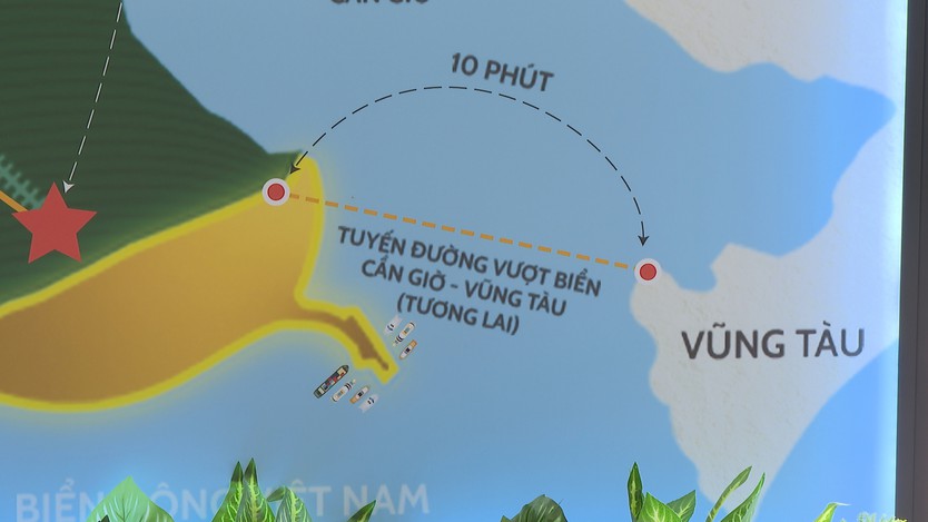 Khẩn trương chuẩn bị mặt bằng đường vượt biển Cần Giờ - Ảnh 3.