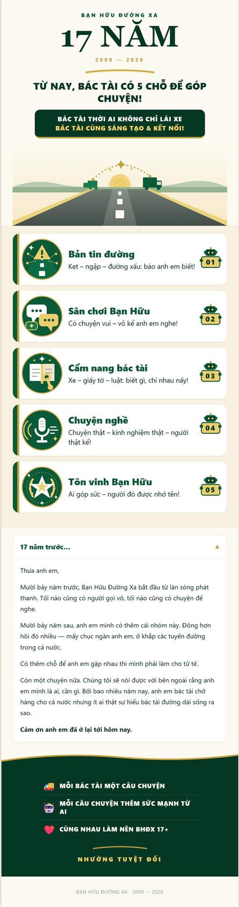 Bạn Hữu Đường Xa 17+: Từ những viên gạch đầu tiên đến "Bạn hữu A.I."  - Ảnh 5.