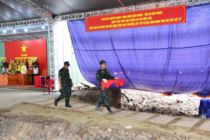 Hôm nay 28/9, quy tập thêm 01 bộ hài cốt liệt sĩ tại Công viên Lê Thị Riêng - Ảnh 2.