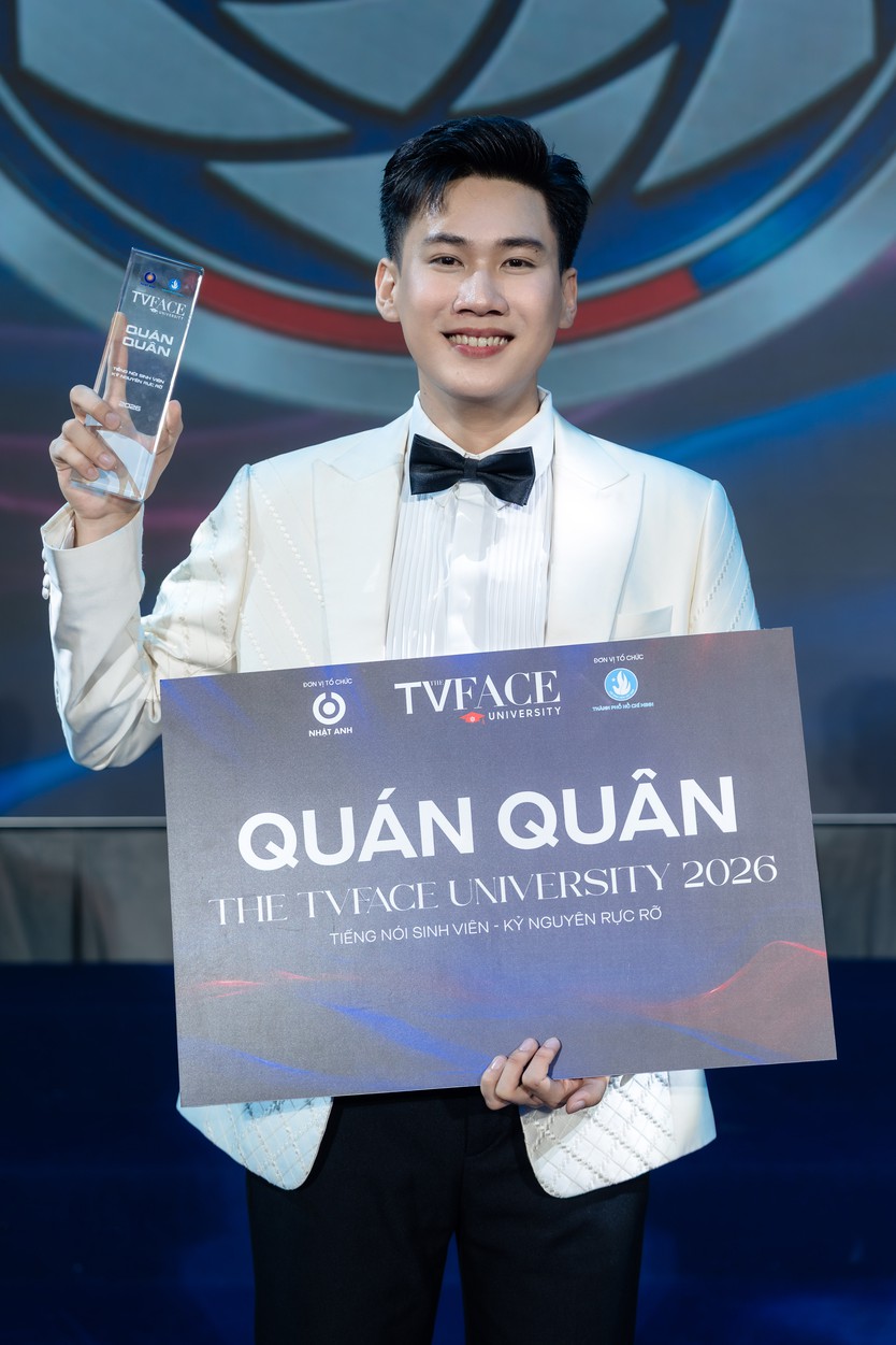 Ba gương mặt trẻ chinh phục sân khấu The TVFACE University 2026 - Ảnh 6.