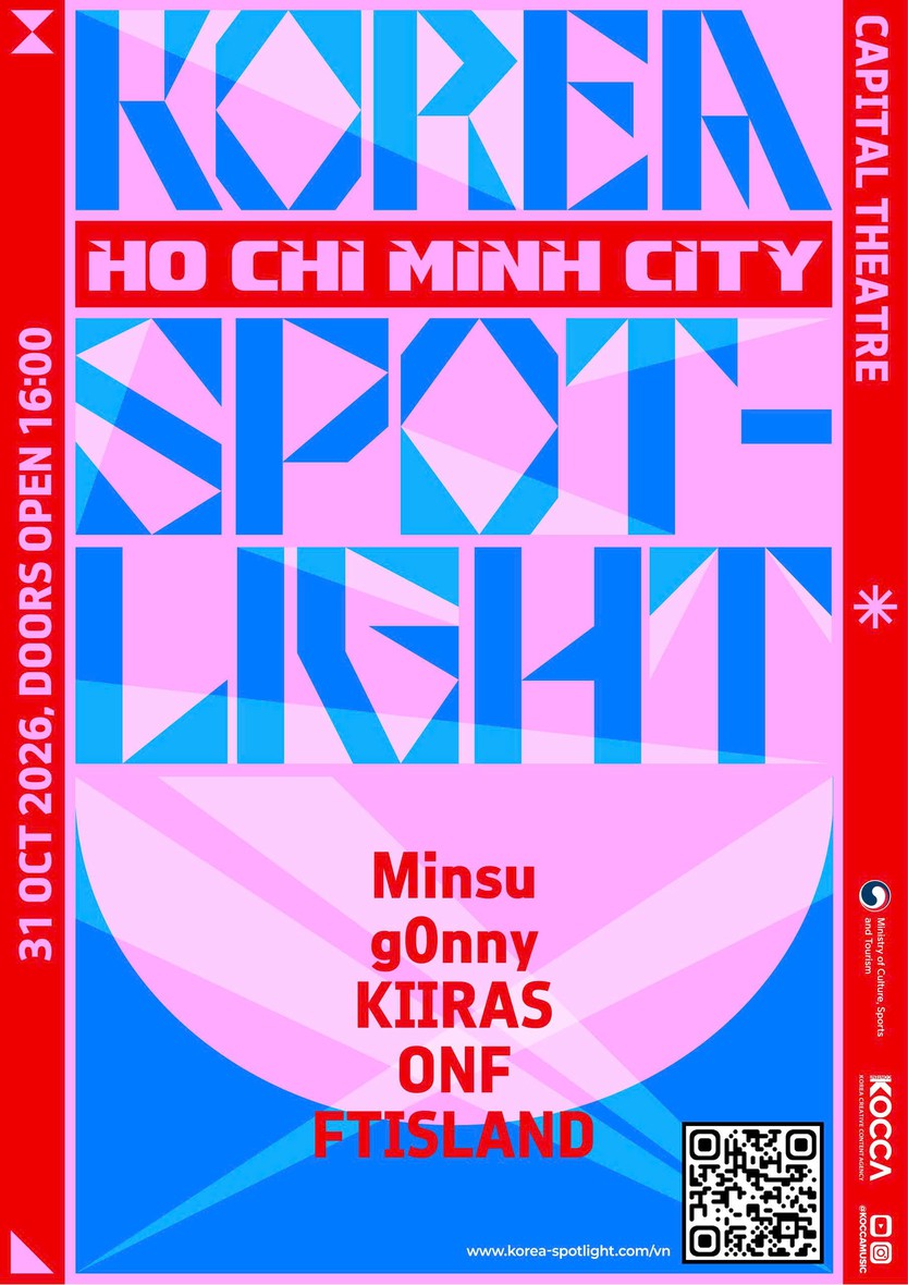 KOREA SPOTLIGHT 2026 trở lại TP.HCM, kết nối âm nhạc Hàn - Việt - Ảnh 1.