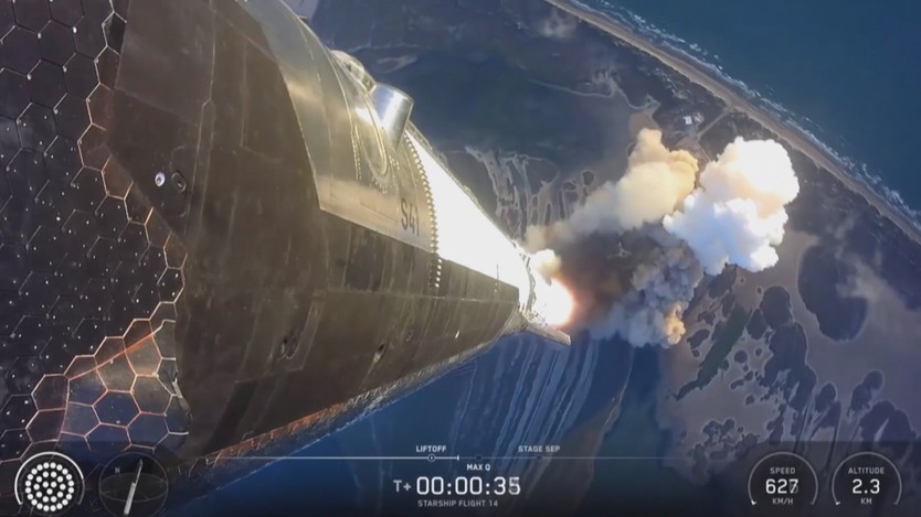SpaceX lần đầu đưa tàu Starship lên quỹ đạo Trái Đất - Ảnh 1.