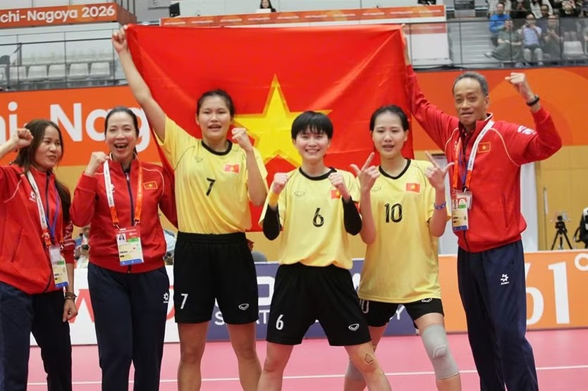 Cầu mây Việt Nam giành HCV đôi nữ sau 20 năm | ASIAD 20 - Ảnh 1.