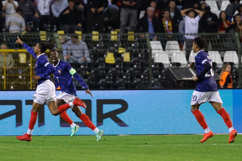 Italy thắng đậm, Olise giúp Pháp hạ Bỉ phút cuối tại UEFA Nations League - Ảnh 3.