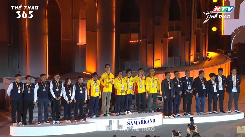 Việt Nam giành HCV nhóm B FIDE Chess Olympiad 2026 - Ảnh 1.