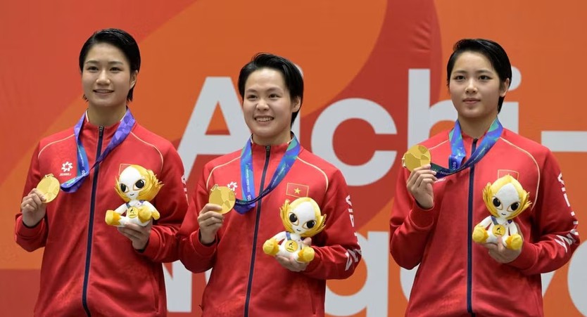Cầu mây Việt Nam giành HCV đôi nữ sau 20 năm | ASIAD 20 - Ảnh 2.