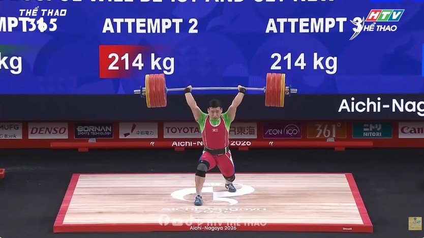 Thêm 3 kỷ lục thế giới ở môn cử tạ | ASIAN Games 2026 - Ảnh 4.