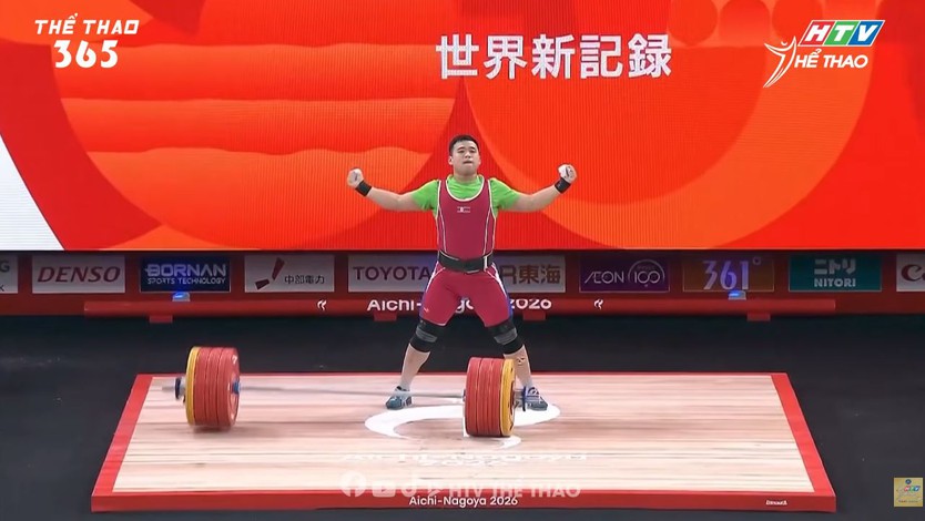 Thêm 3 kỷ lục thế giới ở môn cử tạ | ASIAN Games 2026 - Ảnh 3.
