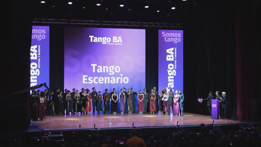 Sôi động vòng chung kết Giải vô địch Tango Sân khấu tại Argentina  - Ảnh 1.