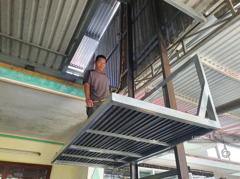 Người dân Khánh Hòa dựng gác tránh lũ sau trận lũ lịch sử - Ảnh 4.