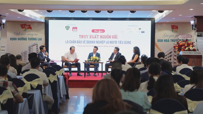 Đại biểu tham dự hội thảo về truy xuất nguồn gốc hàng hóa - Ảnh 1.