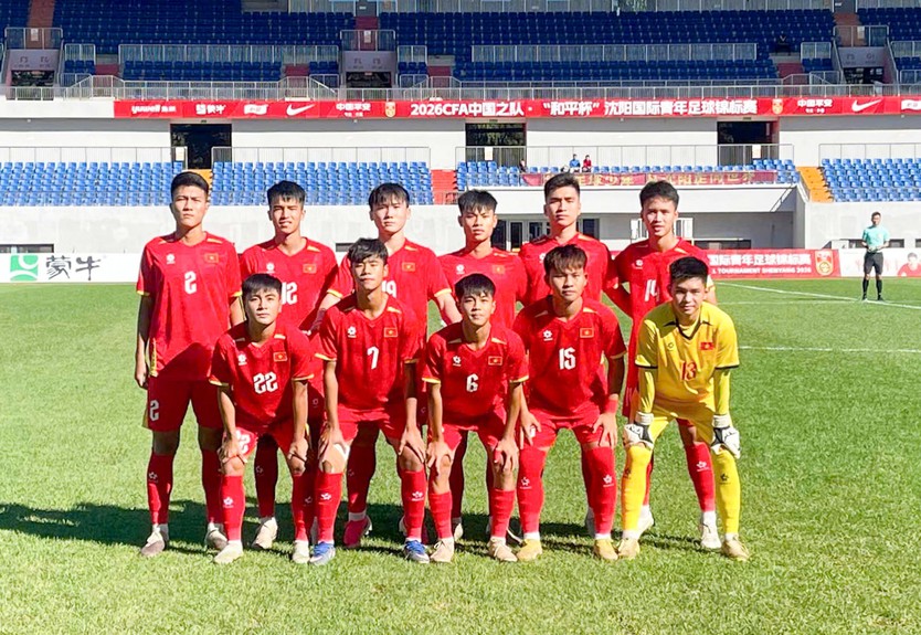 U16 Việt Nam khép lại CFA Team China 2026, hướng tới những đợt tập huấn tiếp theo - Ảnh 1.
