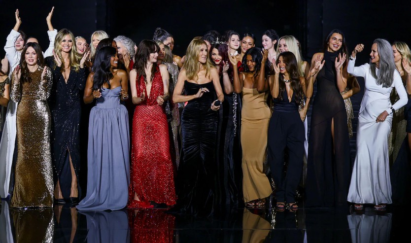Celine Dion khép lại show diễn của L'Oréal Paris tại Tuần lễ Thời trang Paris - Ảnh 3.