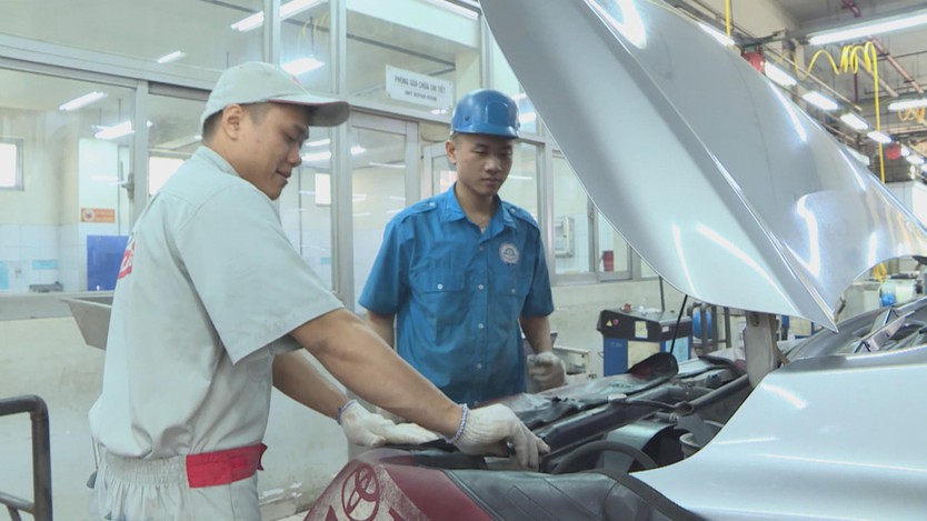 Đào tạo nghề gắn với nhu cầu doanh nghiệp - Ảnh 1.
