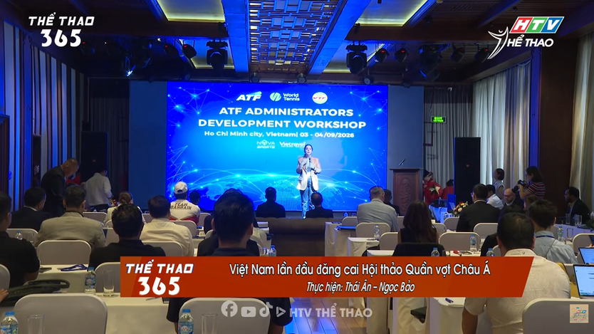 Việt Nam lần đầu đăng cai Hội thảo Quần vợt Châu Á - Ảnh 1.
