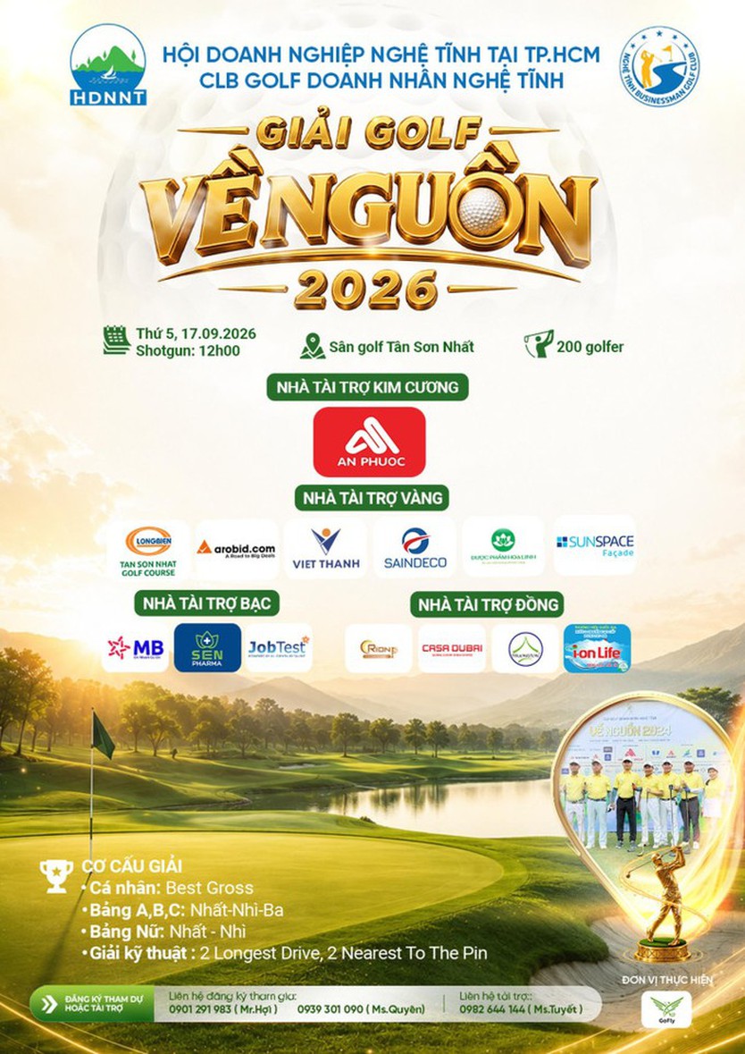 Công bố Giải golf "Về nguồn" 2026- Ảnh 1.