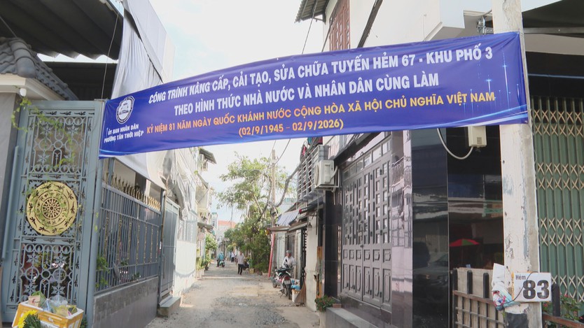 Nhân dân TP. Hồ Chí Minh chung tay mở hẻm, chung sức dựng xây đô thị - Ảnh 1.