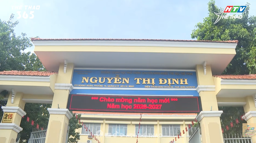Trường Phổ thông năng khiếu TDTT Nguyễn Thị Định: Năm học mới - Thắng lợi mới- Ảnh 1.