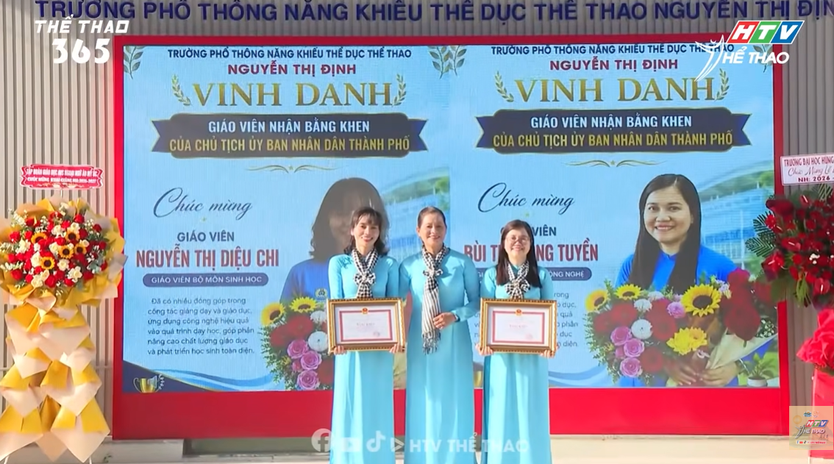 Trường Phổ thông năng khiếu TDTT Nguyễn Thị Định: Năm học mới - Thắng lợi mới- Ảnh 8.
