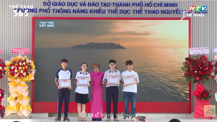 Trường Phổ thông năng khiếu TDTT Nguyễn Thị Định: Năm học mới - Thắng lợi mới- Ảnh 6.