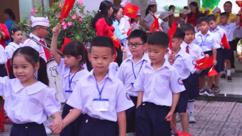 Trường Tiểu học Hồ Văn Huê đón năm học mới với nhiều kỳ vọng- Ảnh 4.