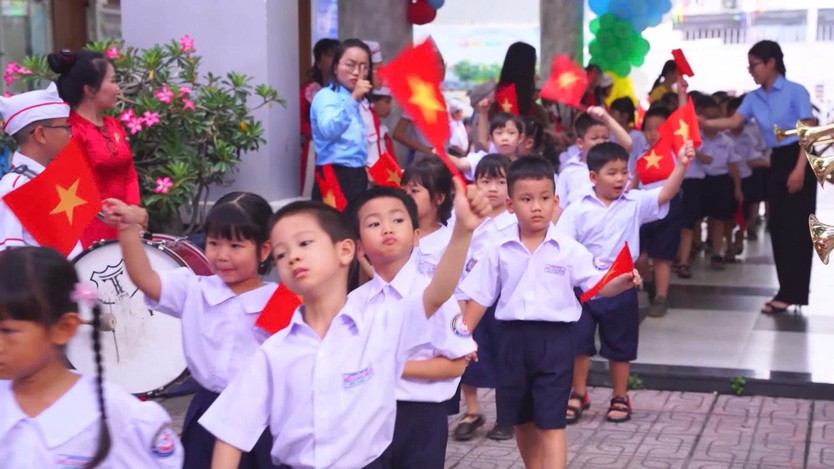 Trường Tiểu học Hồ Văn Huê đón năm học mới với nhiều kỳ vọng- Ảnh 3.