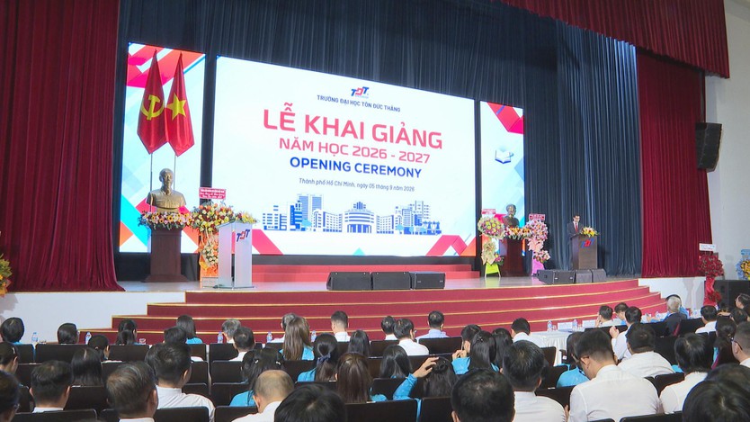 Trường Đại học Tôn Đức Thắng khai giảng năm học 2026 - 2027- Ảnh 1.