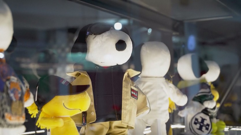 Triển lãm nhân vật chó Snoopy tại New York - Ảnh 1.