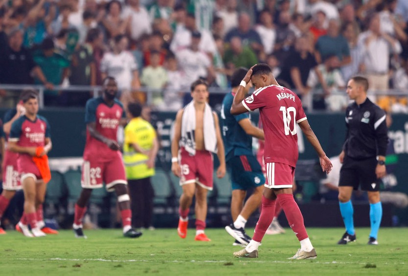 Mbappe đá hỏng phạt đền phút bù giờ, Real Madrid nhận thất bại trước Betis - Ảnh 4.