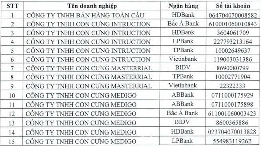Lập 42 tài khoản doanh nghiệp bán cho người Trung Quốc để nhận tiền lừa đảo- Ảnh 1.