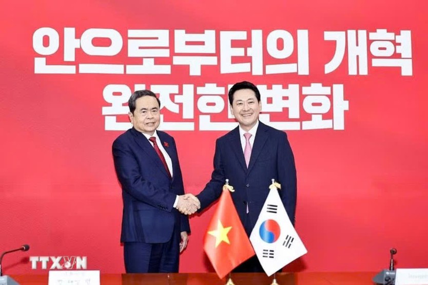 Việt Nam mong muốn cùng Hàn Quốc thúc đẩy quan hệ hai nước phát triển mạnh mẽ - Ảnh 1.