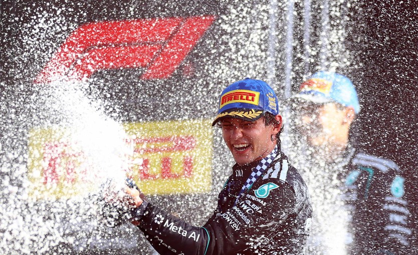 Kimi Antonelli được ví như “A.I.”, tiến gần ngôi vô địch F1 sau chiến thắng tại Monza - Ảnh 3.