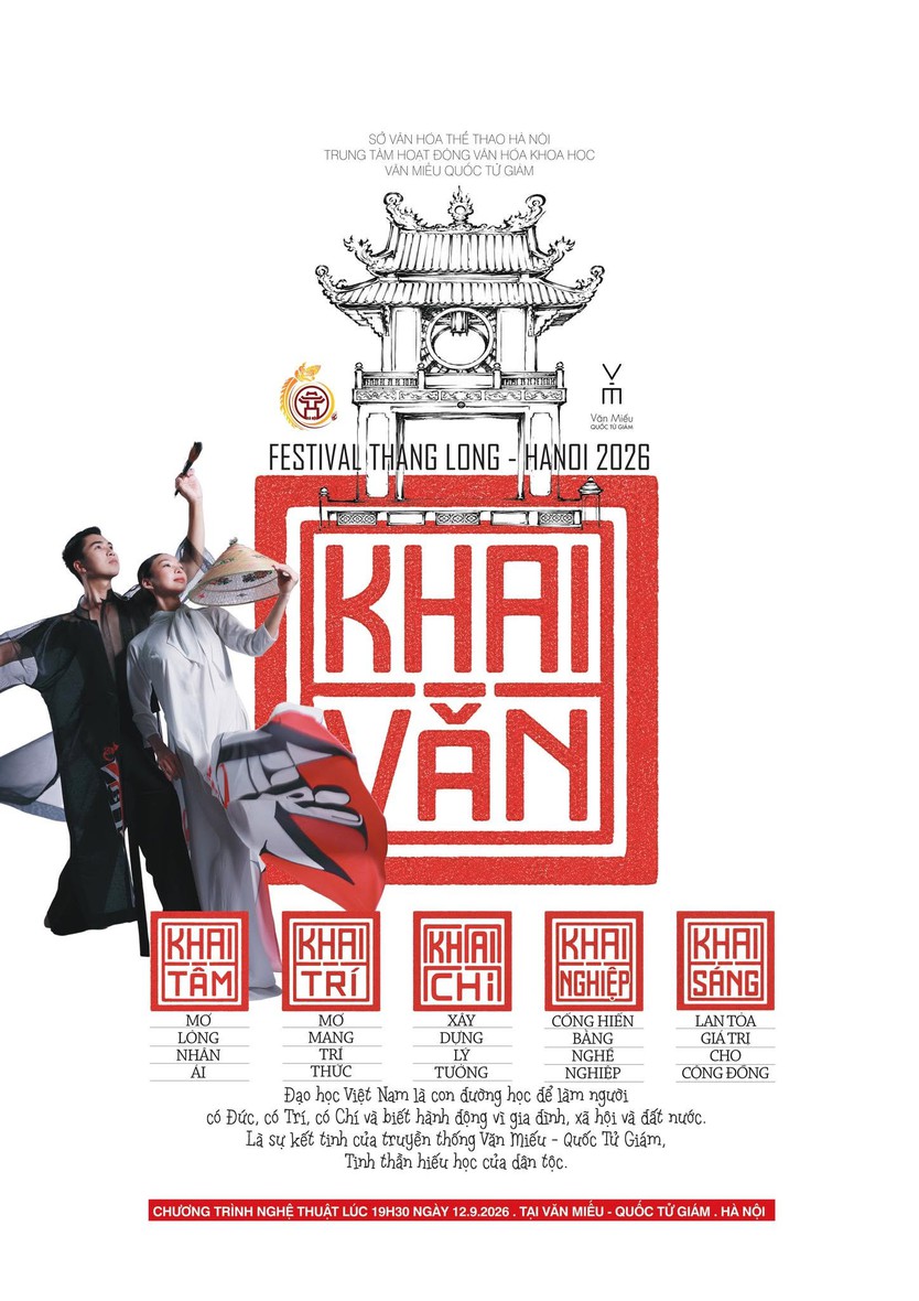 Festival Thăng Long - Hà Nội 2026 trải dài 10 ngày qua nhiều không gian di sản - Ảnh 2.