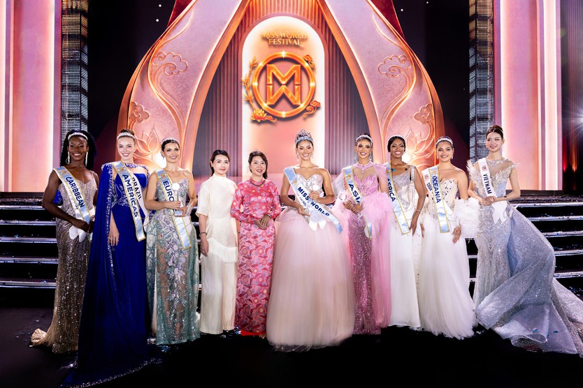 Dấu ấn Việt Nam trong đêm chung kết Miss World ở Khánh Hòa- Ảnh 1.