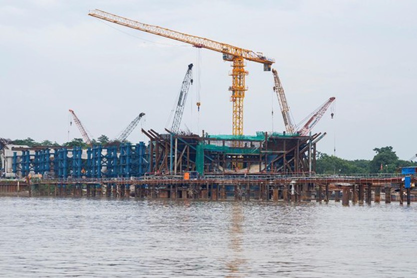 Cầu Trần Hưng Đạo - biểu tượng kiến trúc bắc qua sông Hồng- Ảnh 4.