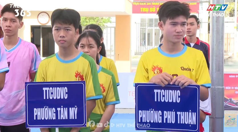 Giải Teqball Phường Phú Thuận mở rộng: Sân chơi mới thu hút người trẻ - Ảnh 4.