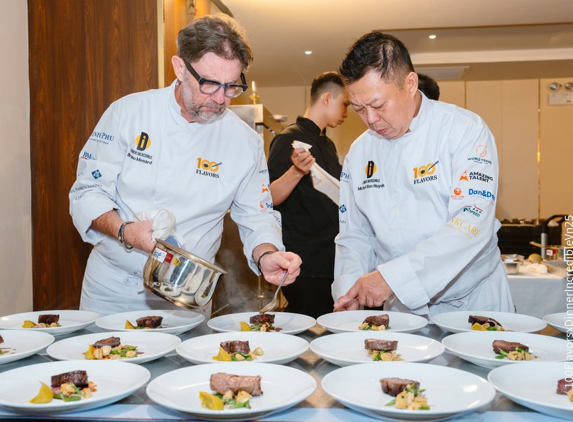 13 đầu bếp danh tiếng hội tụ ở 100 Flavors Michelin-Starred Chef - Ảnh 17.