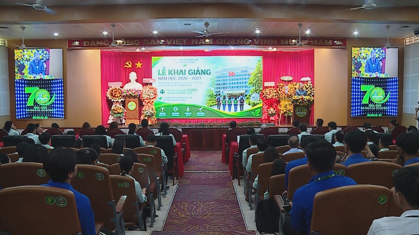 Trường Đại học Nông Lâm TP. Hồ Chí Minh chào đón gần 5.000 tân sinh viên năm học 2026 - 2027 - Ảnh 1.