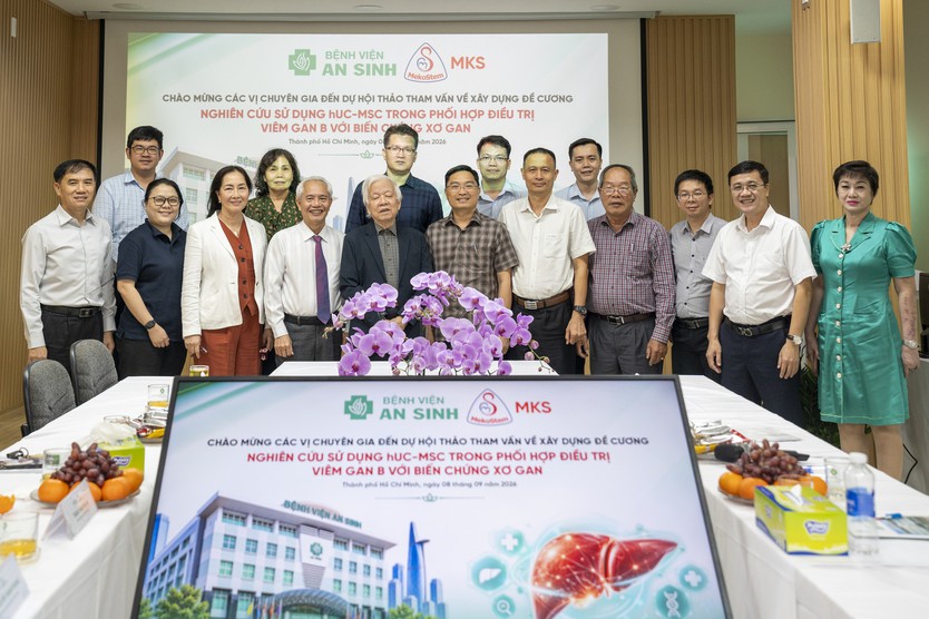 Nghiên cứu dùng tế bào gốc hỗ trợ điều trị xơ gan do viên gan B - Ảnh 1.