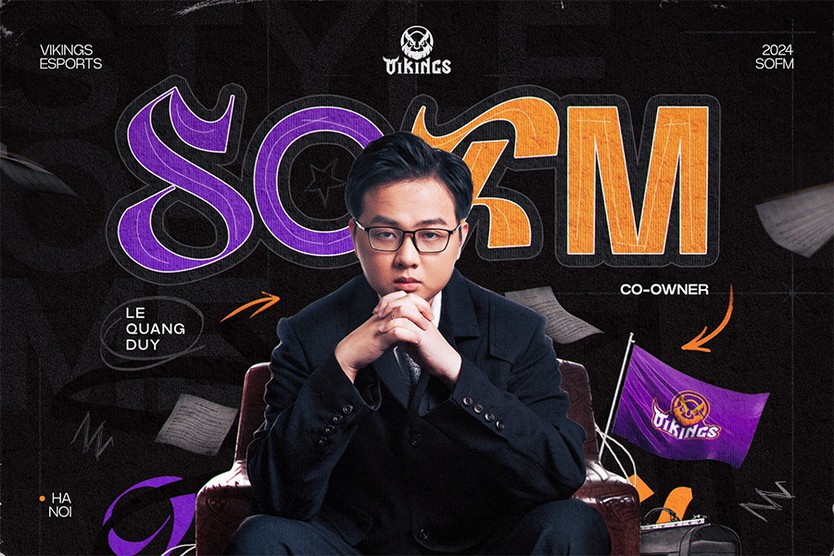 SofM trở thành HLV của Viking Esports tại VCS Mùa Xuân 2024