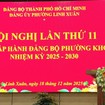 Tổ chức Hội nghị lần thứ 11 Ban Chấp hành Đảng bộ phường Linh Xuân khóa I, nhiệm kỳ 2025 - 2030
