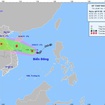 Áp thấp nhiệt đới hình thành trên Bắc Biển Đông, hướng về vùng biển từ Nghệ An đến Huế