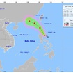 Dự báo vùng ảnh hưởng nặng nhất của bão số 8 tiềm năng trên Biển Đông