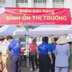 Coop Mart Vũng Tàu tổ chức điểm bán hàng lưu động bình ổn thị trường dịp đầu năm 2026