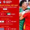 VCK Futsal Châu Á 2026: Đội tuyển Việt Nam sẵn sàng cho trận ra quân