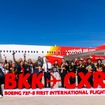 Vietjet Thailand chính thức khai thác tàu bay Boeing, đánh dấu bước tiến về phát triển đội bay toàn diện