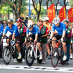 Giải đua xe đạp và roller phong trào: Tưng bừng mừng Đảng, đón Xuân!